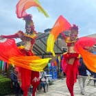 Rio Sun Goddesses Stilts